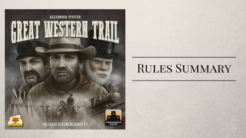 Preview image for Rules Summary: Great Western Trail