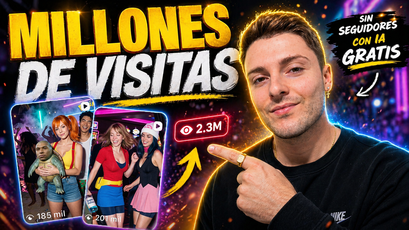 Cómo crear vídeos virales con IA totalmente gratis (y sin seguidores)
