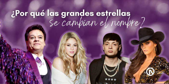 ¿Por qué las grandes estrellas se cambian el nombre?