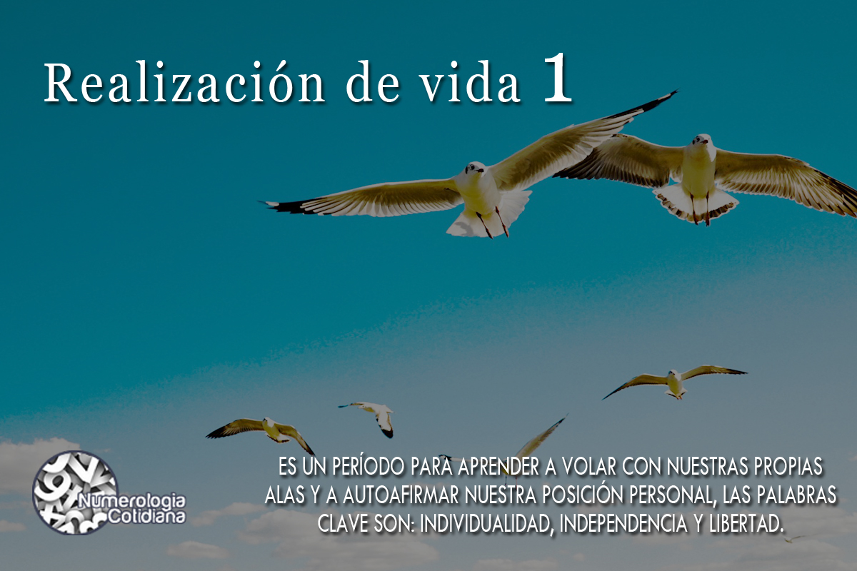 Realización de vida 1 (F y G)