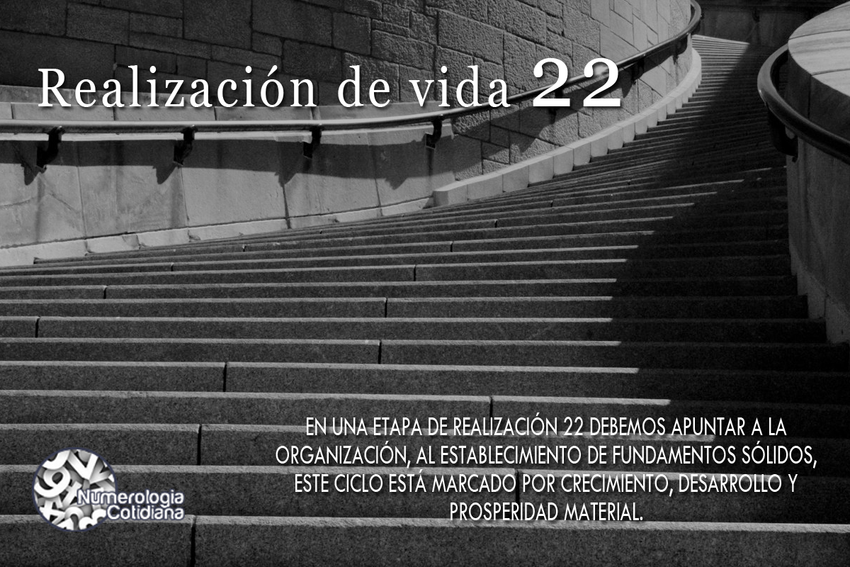 Realización de vida 22 (F y G)