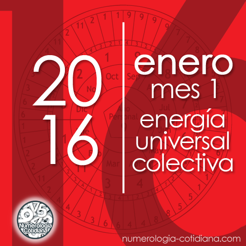 ENERO 2016 | ENERGÍA UNIVERSAL COLECTIVA
