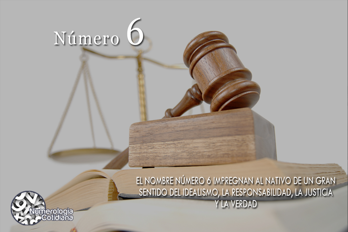 Nombre Número 6