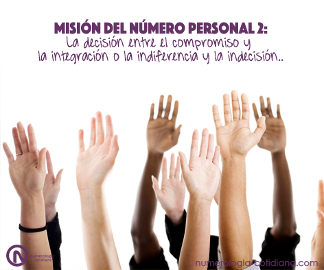 ¿Qué misión debe lograr cada número personal? - Misión Número Personal 2