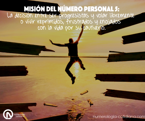 ¿Qué misión debe lograr cada número personal? - Misión Número Personal 5