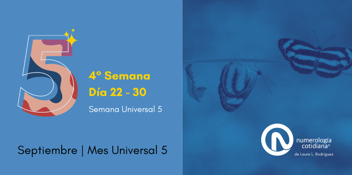 4ta Semana Septiembre – 22 al 30