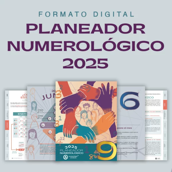 Agenda Numerológica 2025 Digital PDF