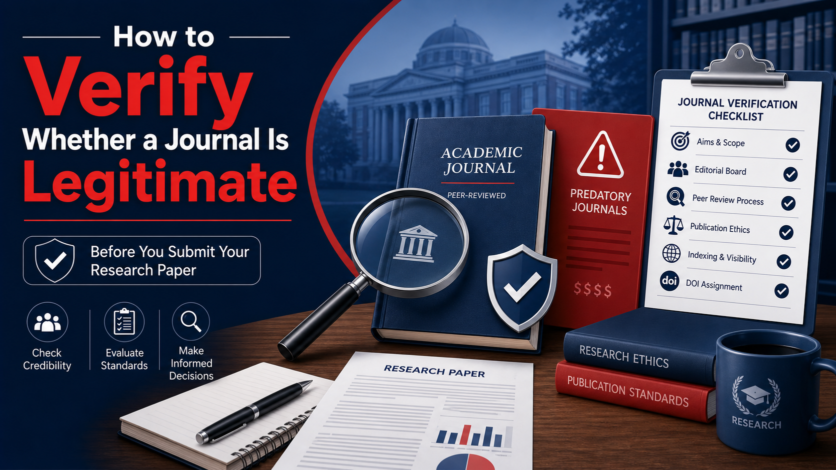 How to Verify Whether a Journal Is Legitimate Before You Submit Your Research Paper