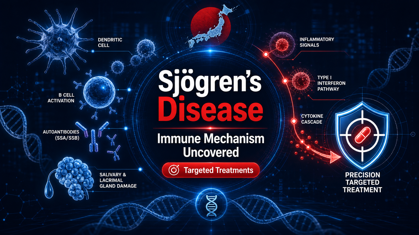 Japanese Scientists Uncover Immune Mechanism Driving Sjögren's Disease: A Step Toward More Targeted Treatments
