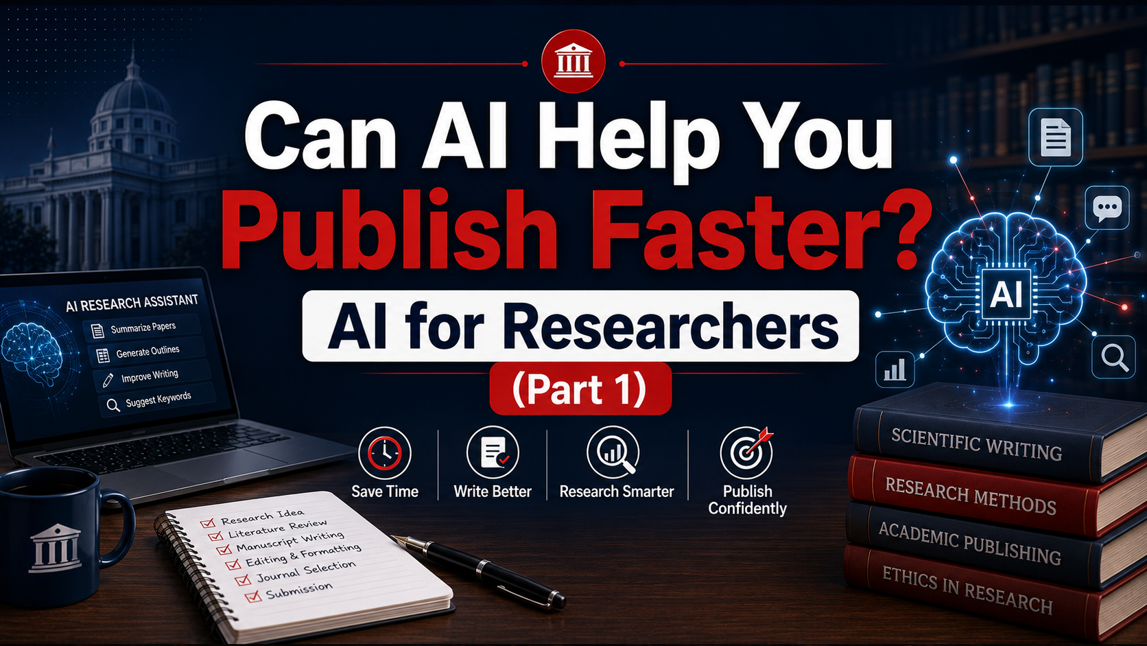 Can AI Really Help You Publish Faster? What Researchers Should (and Shouldn't) Use AI For (Part 1)