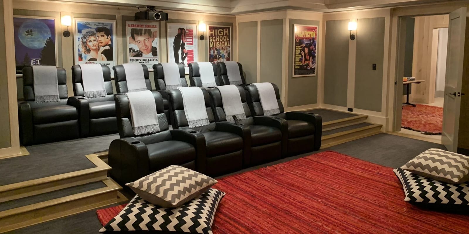 Luxury home cinema by Home Technology Experts