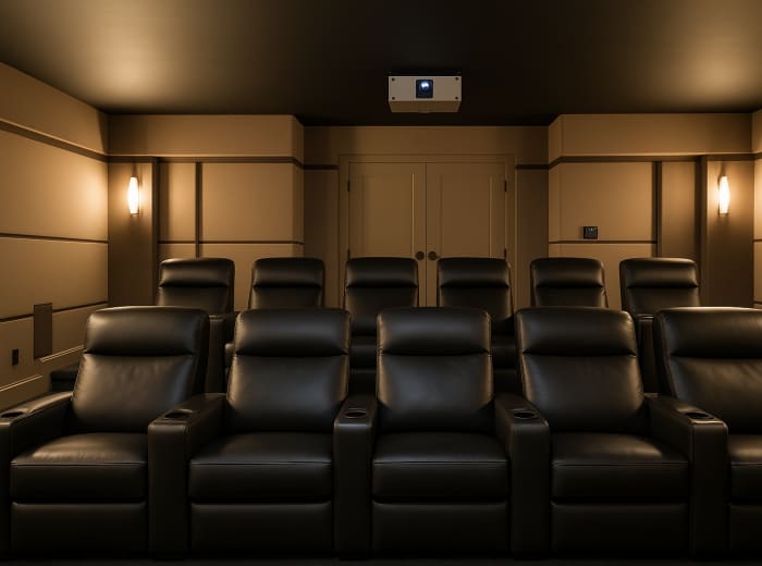 Home theater installation by HTE