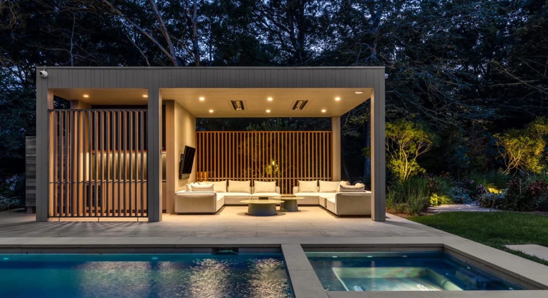 Finished Amagansett residence with a discreet smart home retrofit by Home Technology Experts