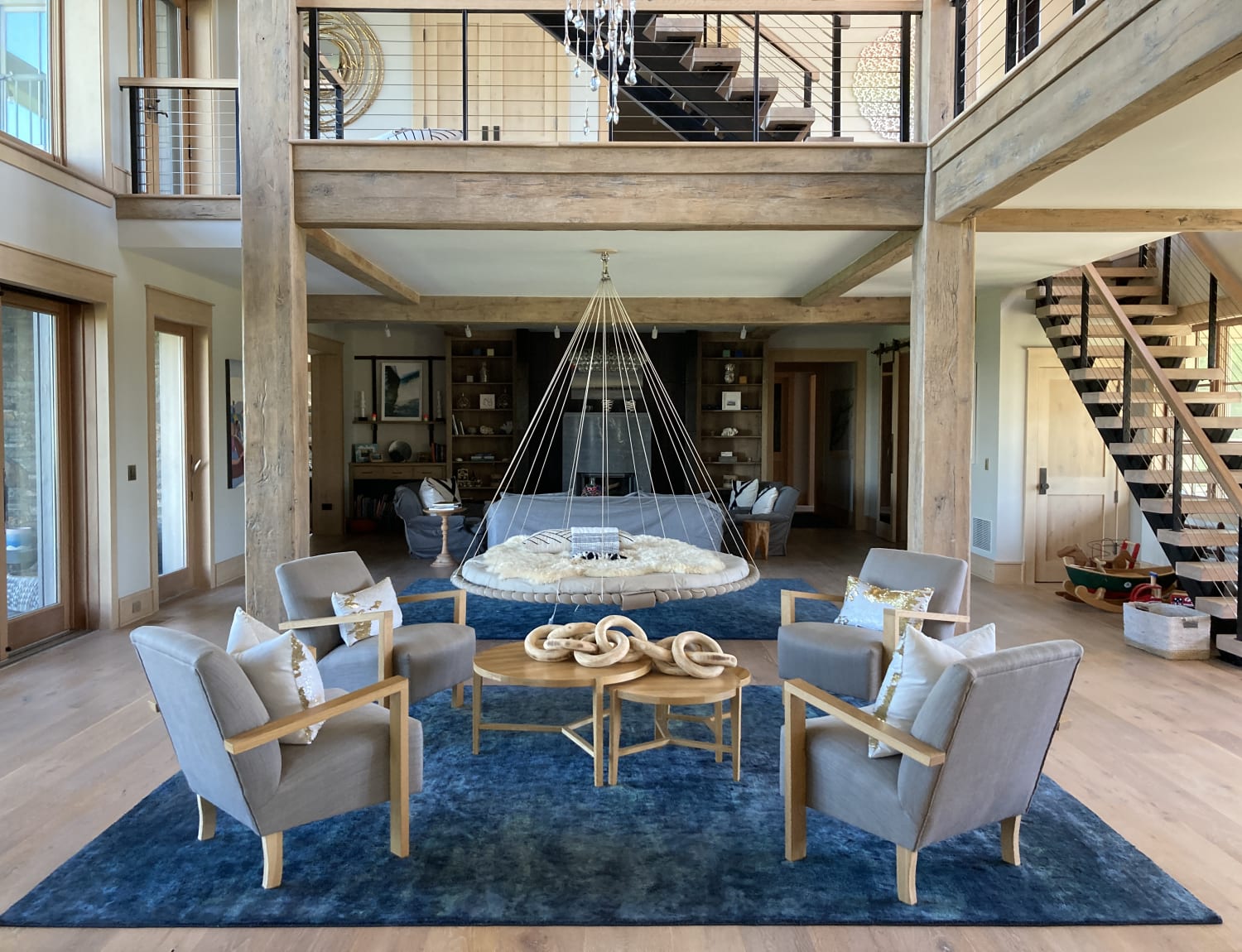 Integrated lighting and smart home controls in a luxury residence by HTE