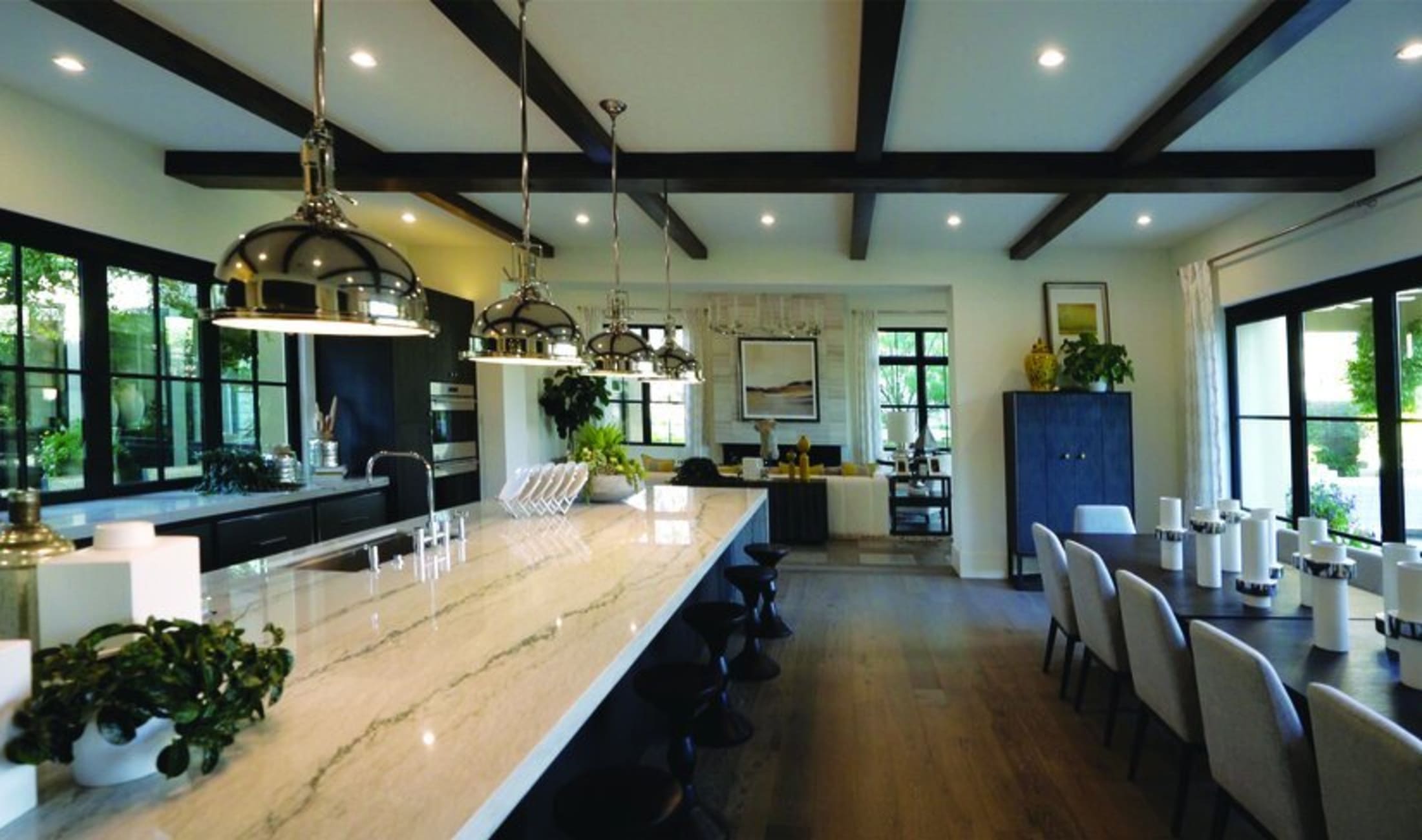 Smart home automation integrated into a luxury Nassau County residence