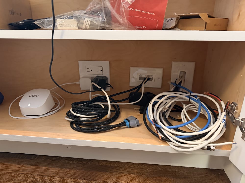 Technology infrastructure and wiring prepared for a future-ready home system