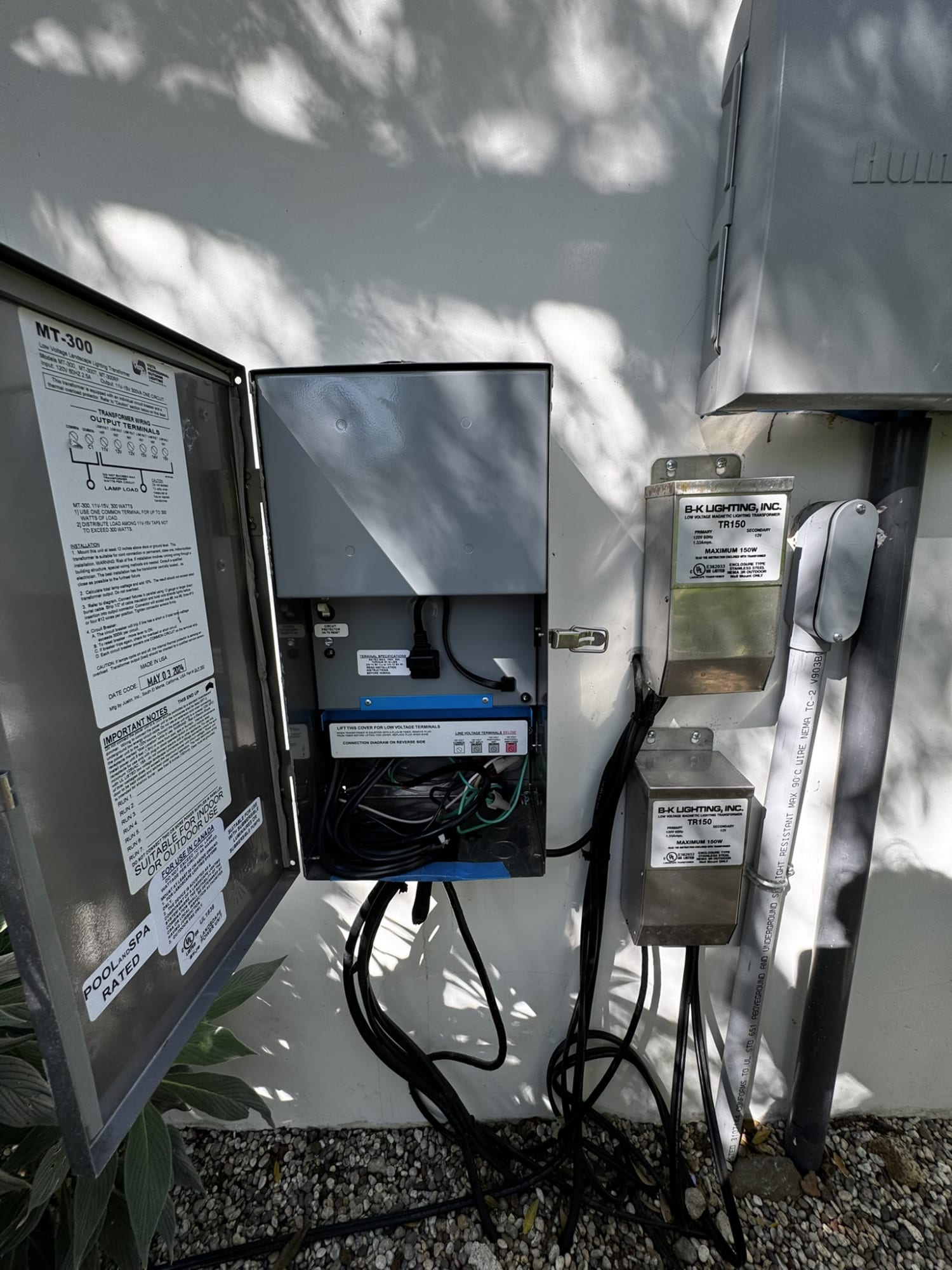 Organized installed home technology equipment supporting long-term reliability