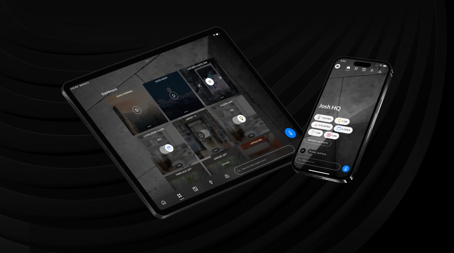 Integrated smart home control interface for coordinated home systems