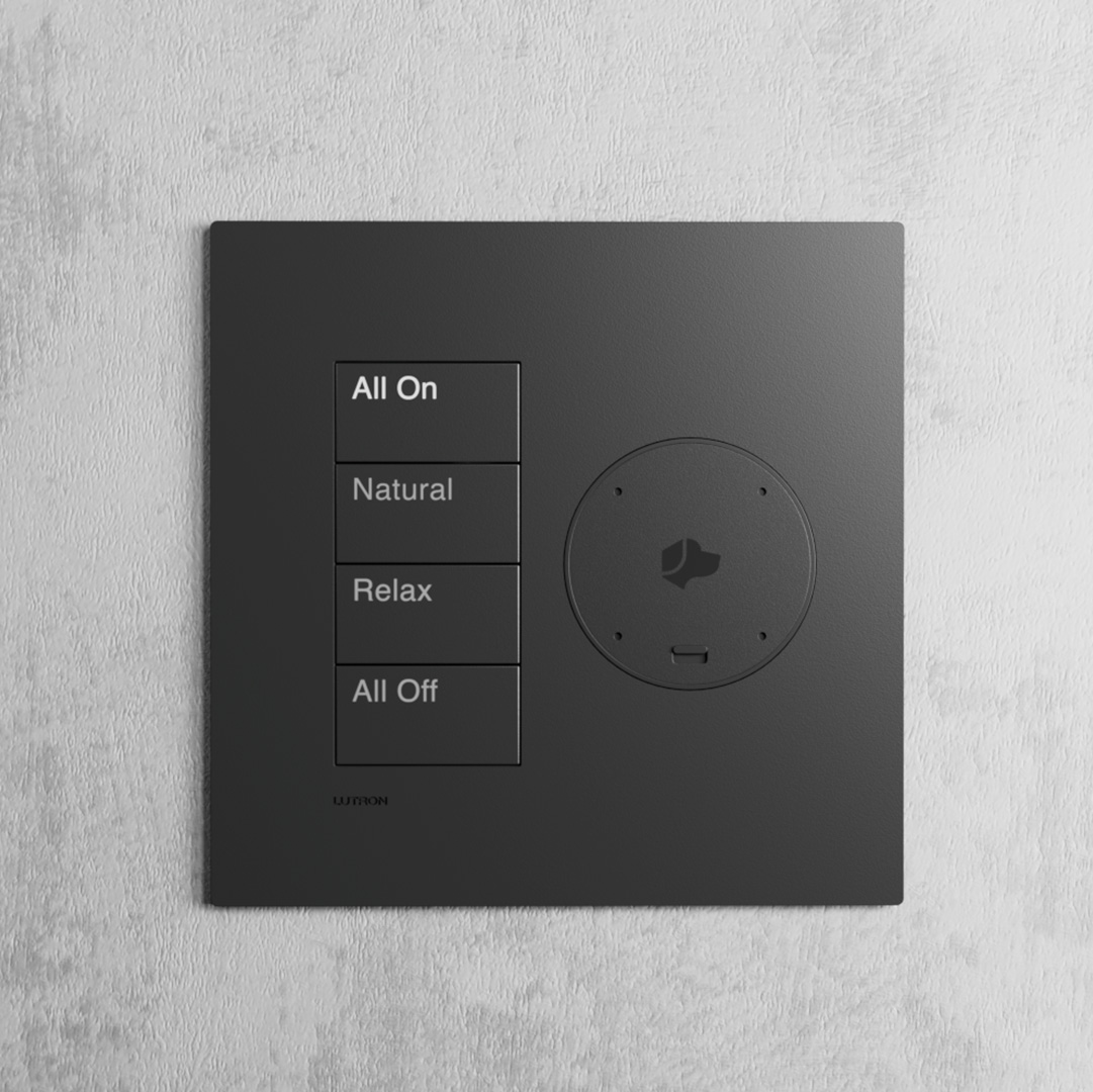 Lutron GRAFIK T keypad in luxury Hamptons residence — Home Technology Experts