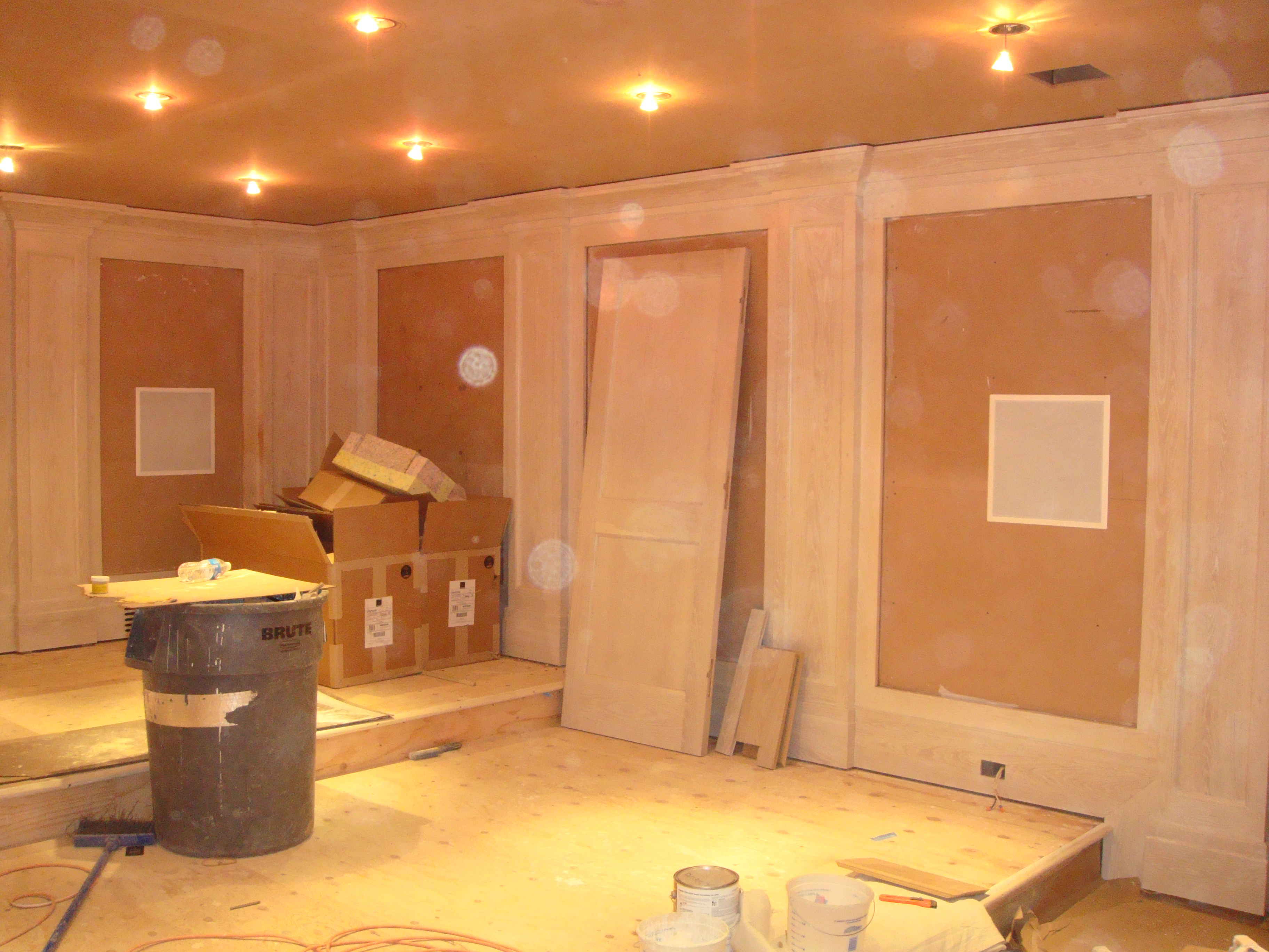 Pre-construction residence illustrating the importance of planning technology before walls close