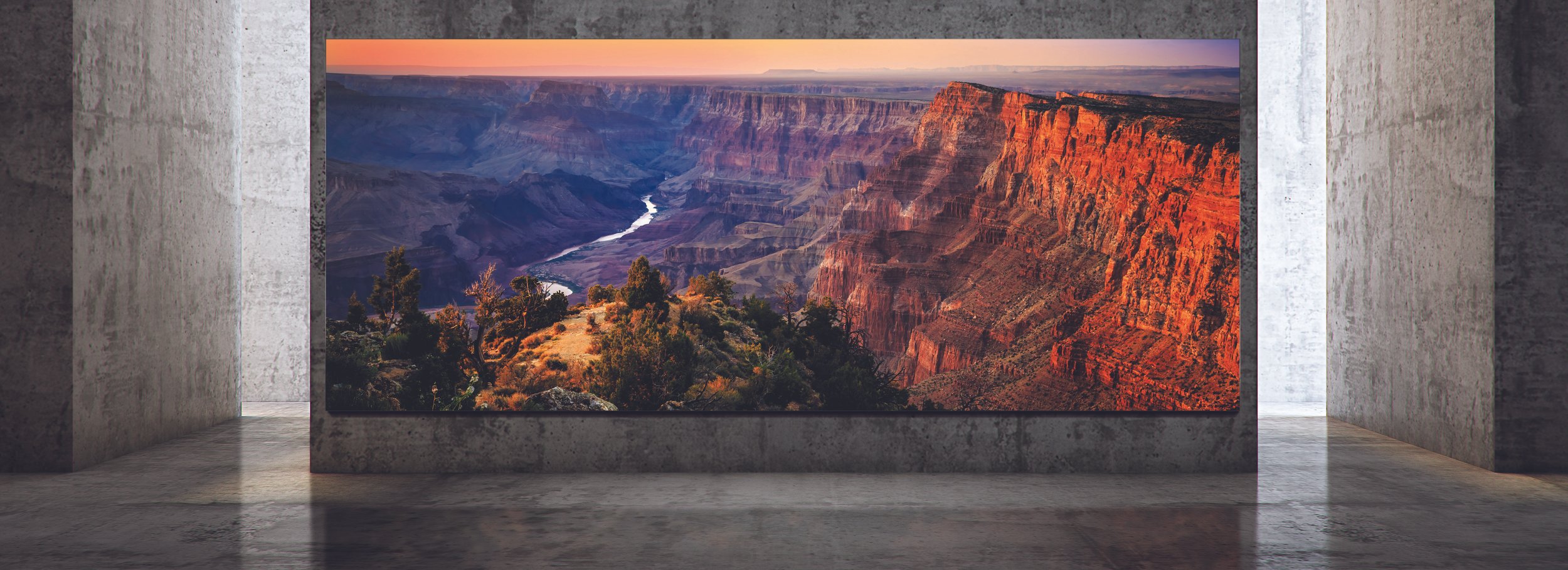 Digital Art Wall Interior