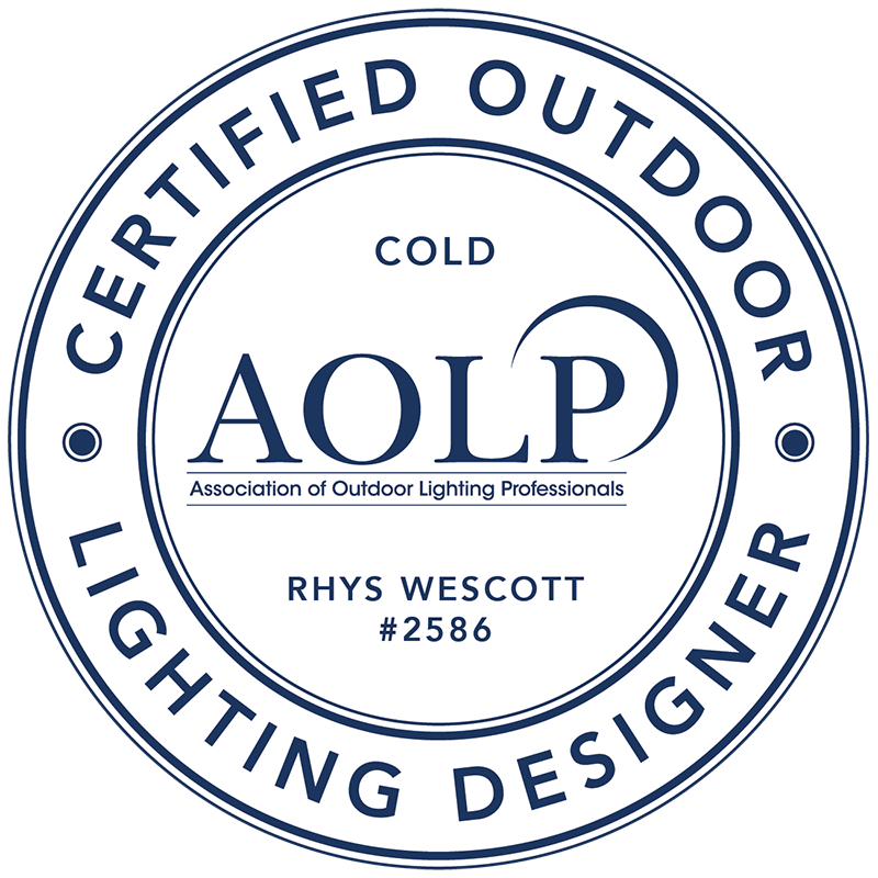 AOLP Certified Outdoor Lighting Designer certification logo
