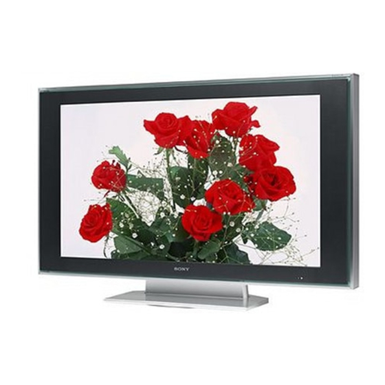 Sony QUALIA 005 LCD television with RGB LED backlight