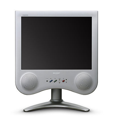 Early Sharp AQUOS LCD television