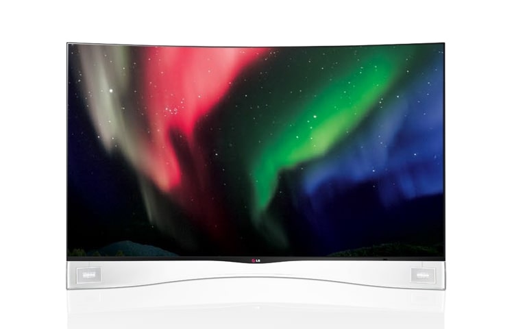 LG 55EA9800 curved OLED television