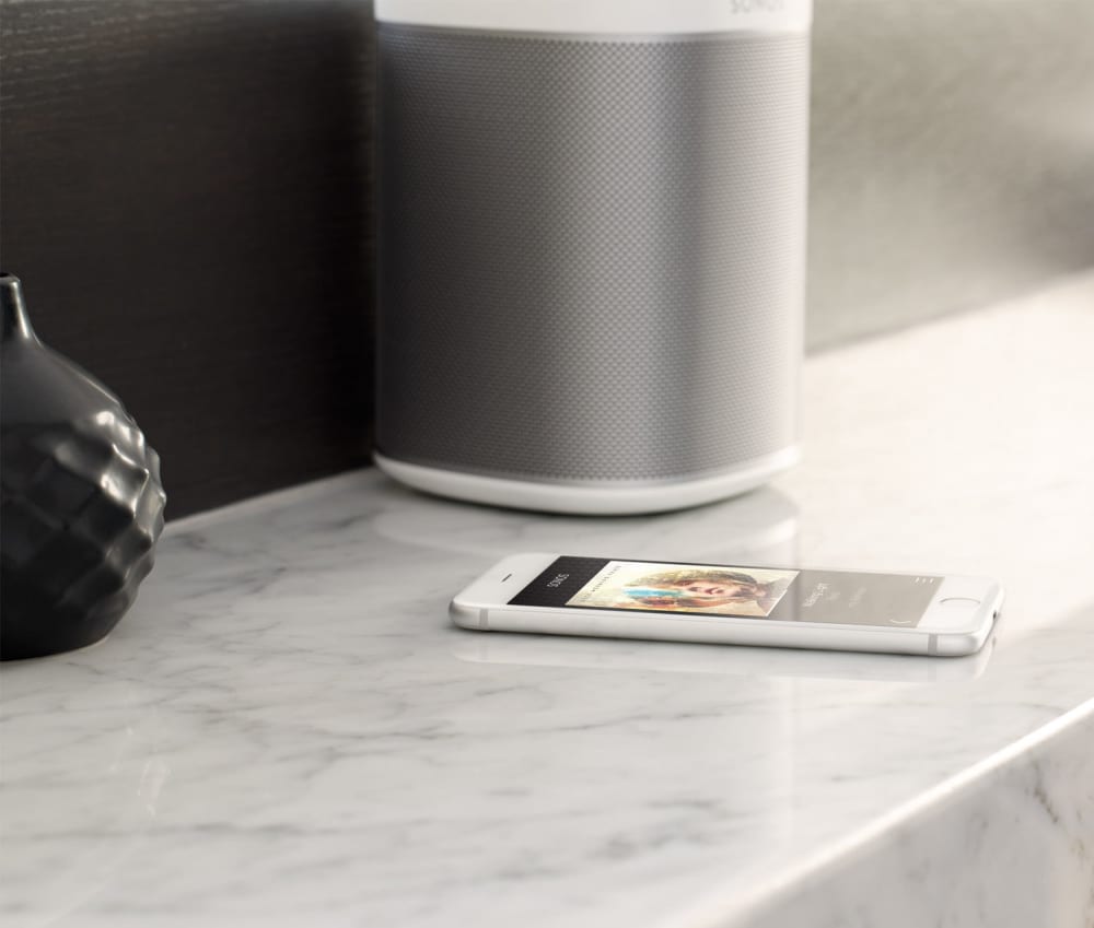 HTE multi-room audio installation — luxury Hamptons living room