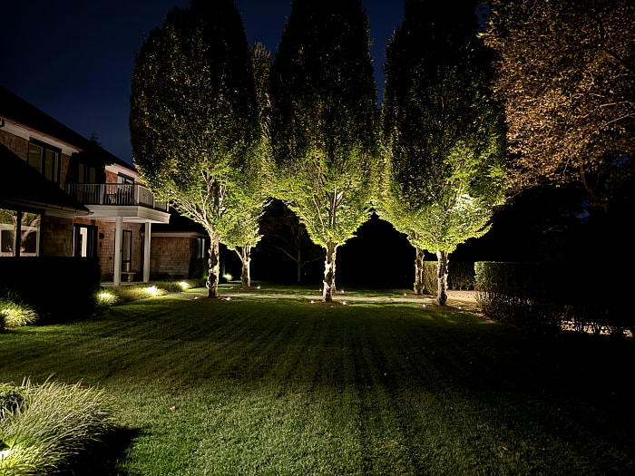 Estate outdoor lighting — Southampton Hamptons