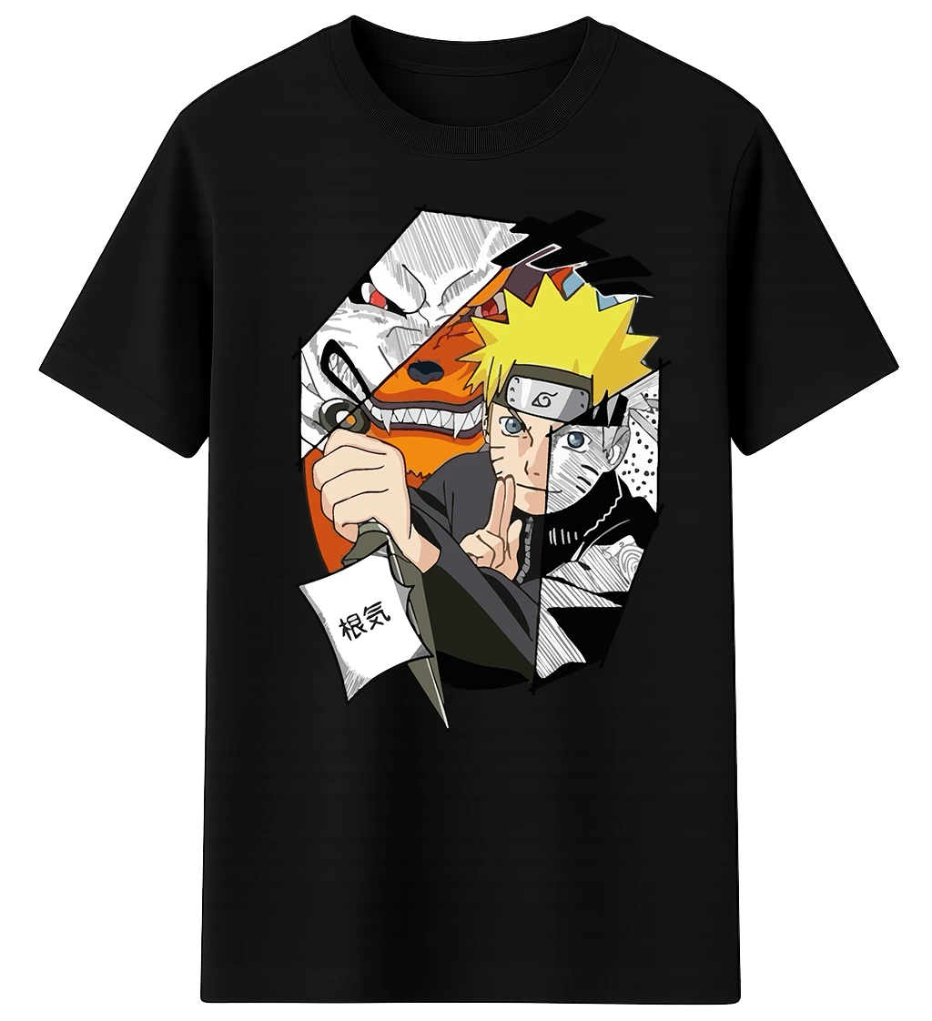 Naruto x Kurama Manga Style - Edición Black 1