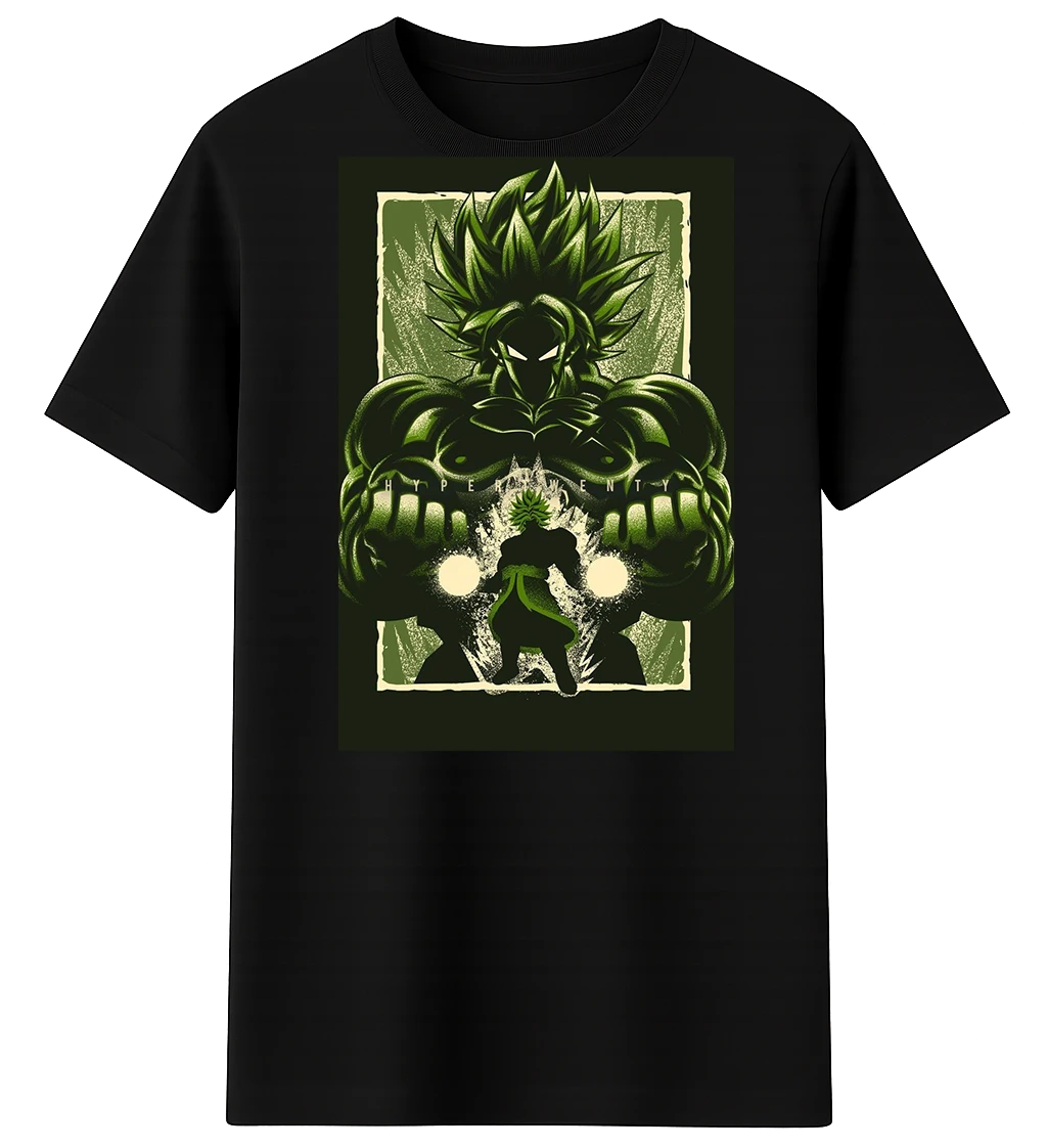 Broly Legendario – Playera Saiyajin Berserker 1