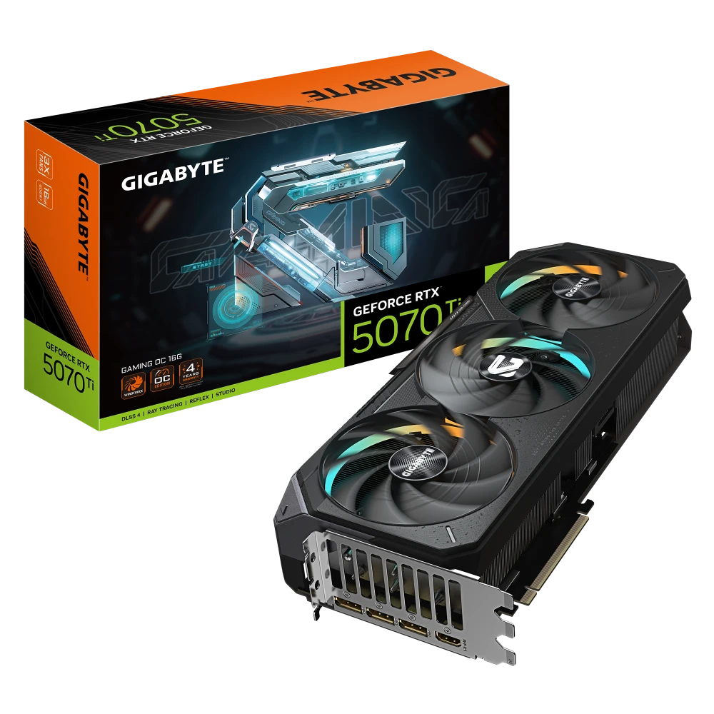 Gigabyte RTX 5070 Ti Gaming OC 16G GDDR7