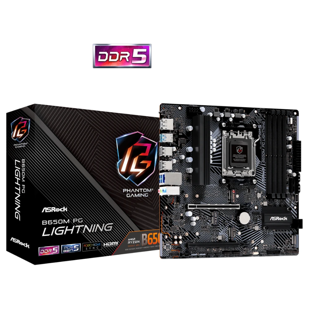 ASROCK B650M PG LIGHTNING DDR5