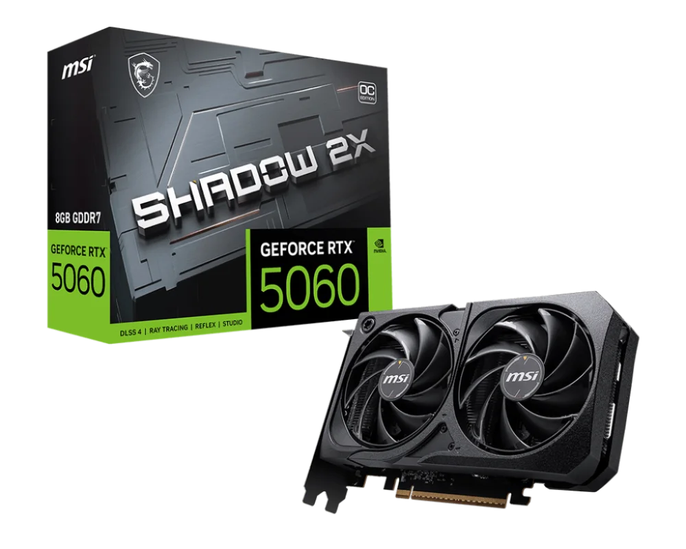 GeForce RTX™ 5060 8G SHADOW 2X OC