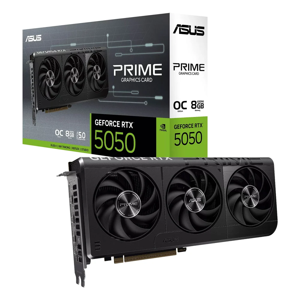 ASUS PRIME GeForce RTX 5050 OC Edition 8GB