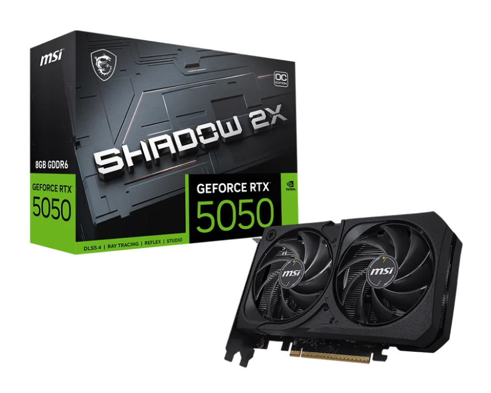 GeForce RTX™ 5050 8G SHADOW 2X OC