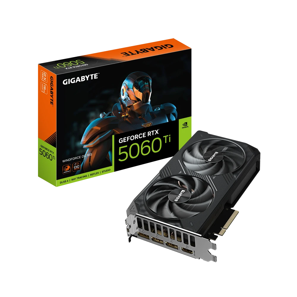 Gigabyte GeForce RTX 5060 Ti WINDFORCE 16G OC
