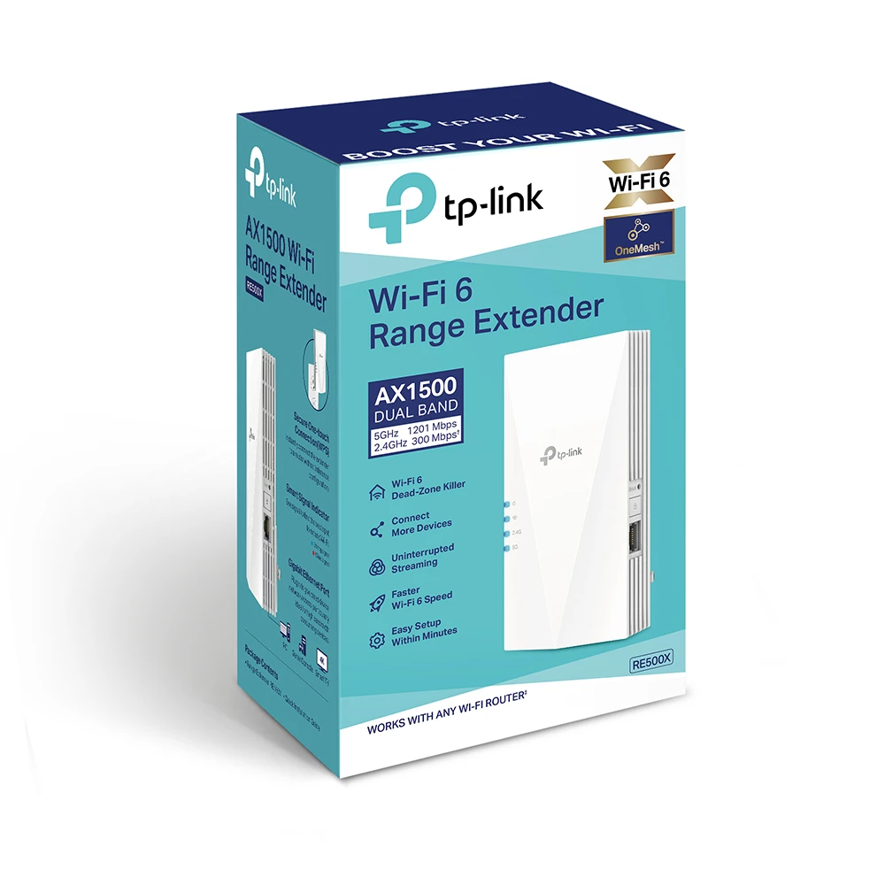 RE500X Répéteur WiFi 6 AX1500