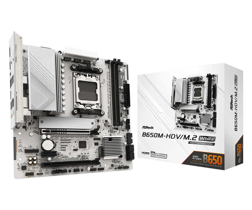 Asrock B650M HDV-M.2 White