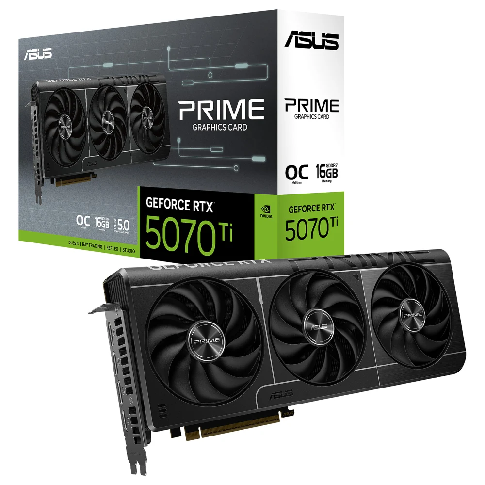 ASUS PRIME RTX 5070 TI OC 16GO GDDR7