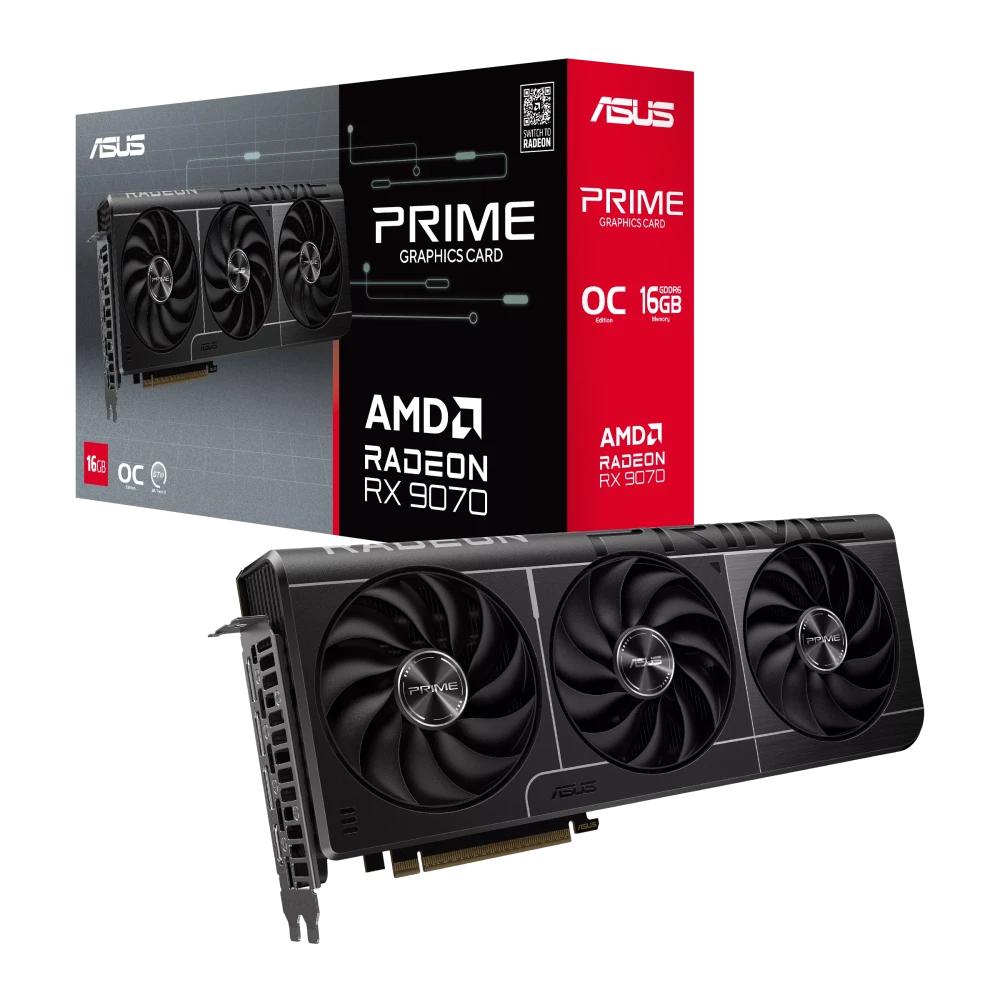 ASUS PRIME AMD RADEON RX 9070 OC 16GO