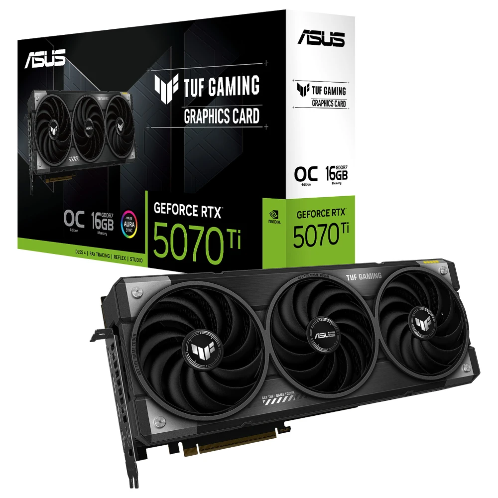 ASUS TUF GAMING RTX 5070 TI OC 16GO GDDR7