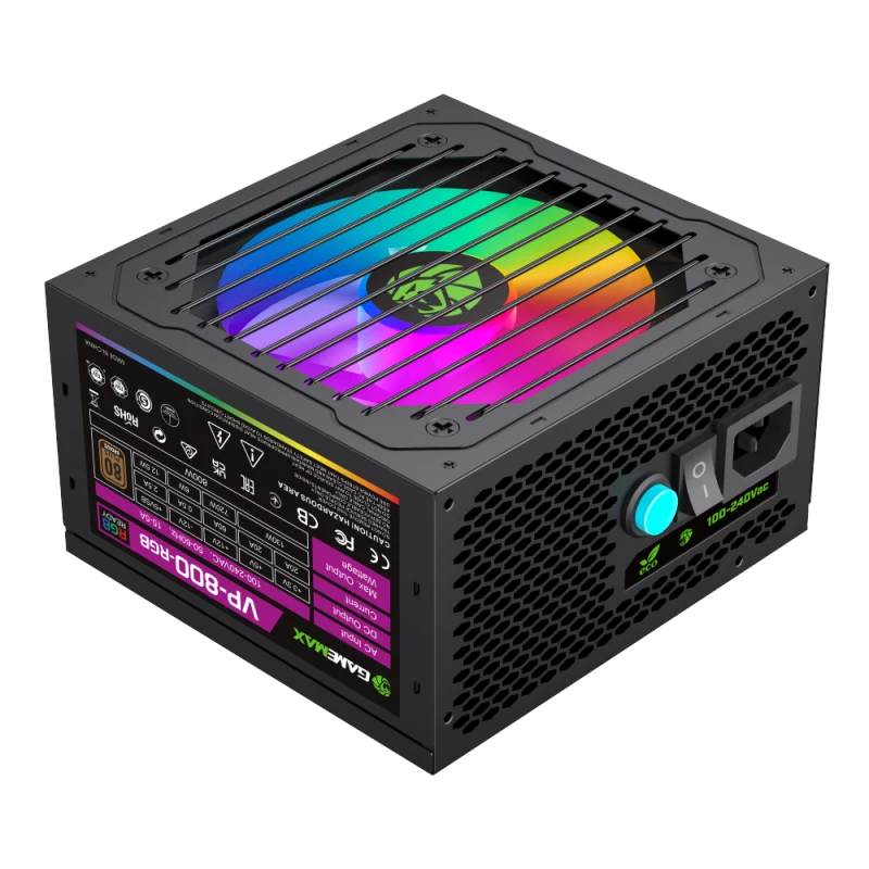 GAMEMAX VP800 RGB 80PLUS BRONZE 800W