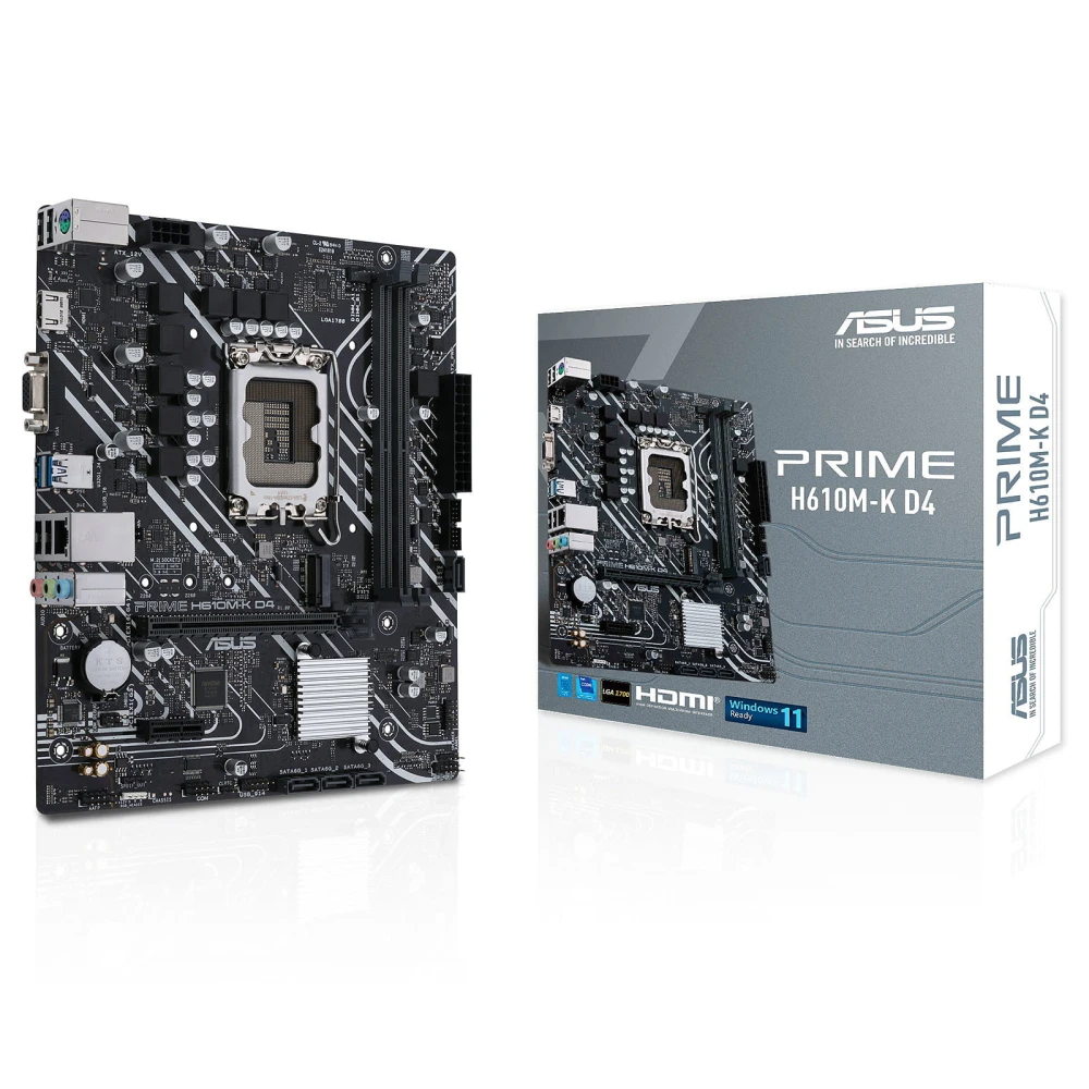 ASUS PRIME H610M K DDR4