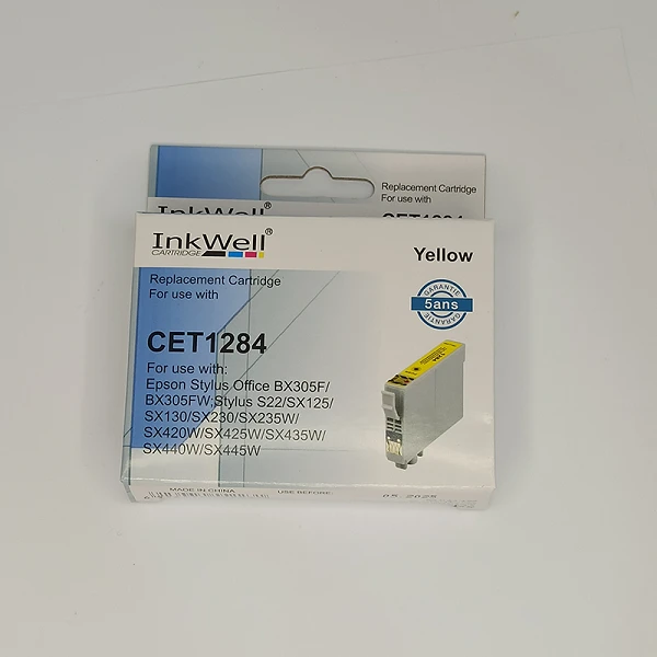 COMP INKWELL SX125_SX130 1284 YELLOW