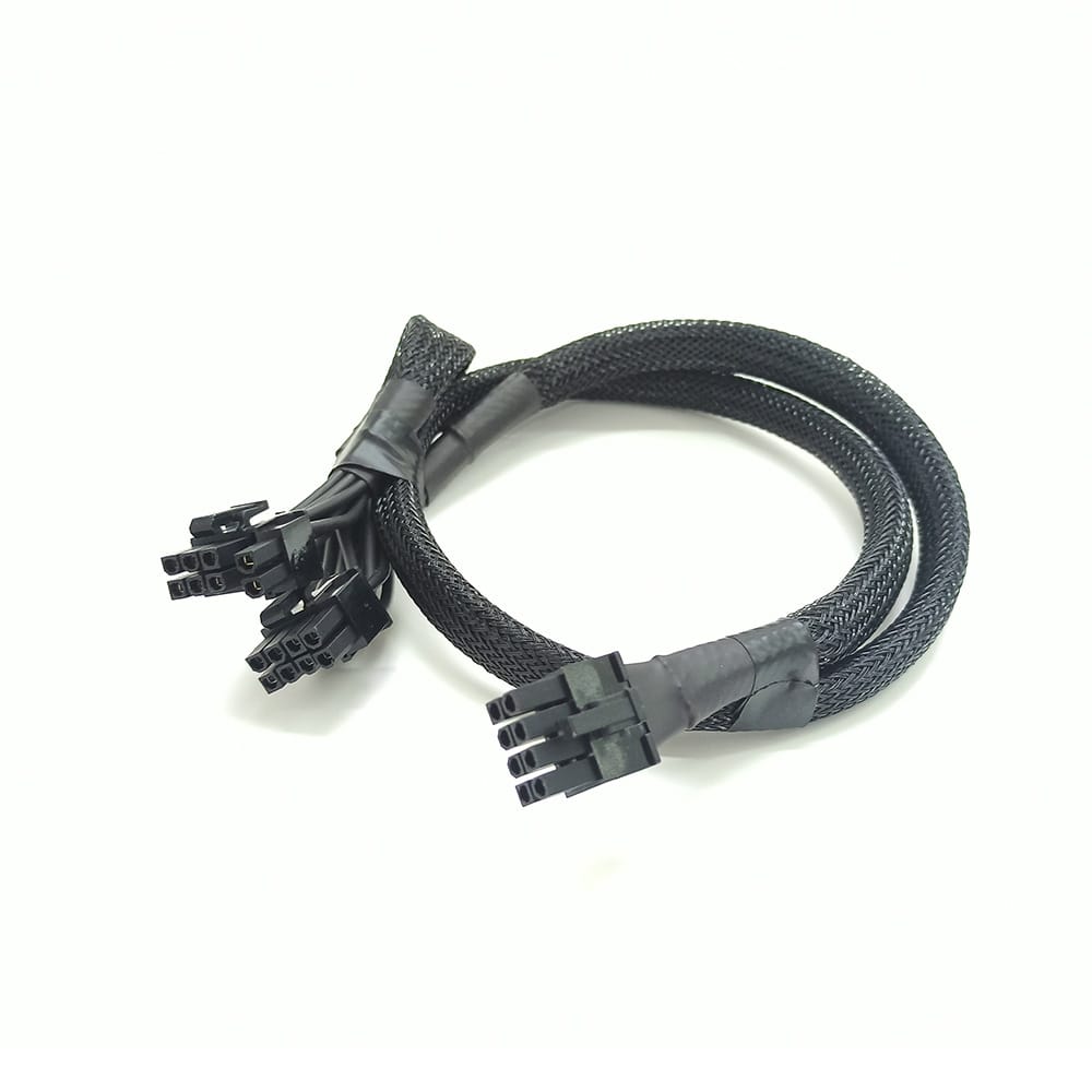 Splitter 8 pin to 2 x (6+2) pin cable