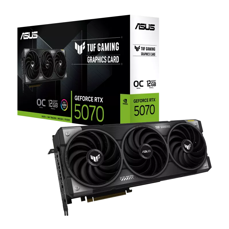 ASUS TUF Gaming GeForce RTX 5070 12GB GDDR7 OC Edition