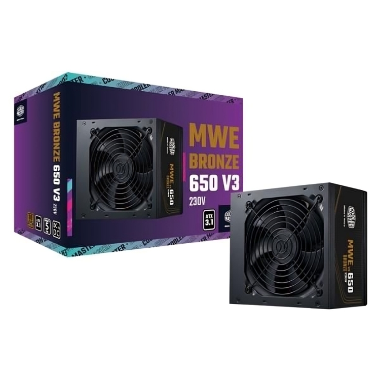 Cooler Master MWE Bronze 650 V3 – Alimentation 650W ATX 3.1